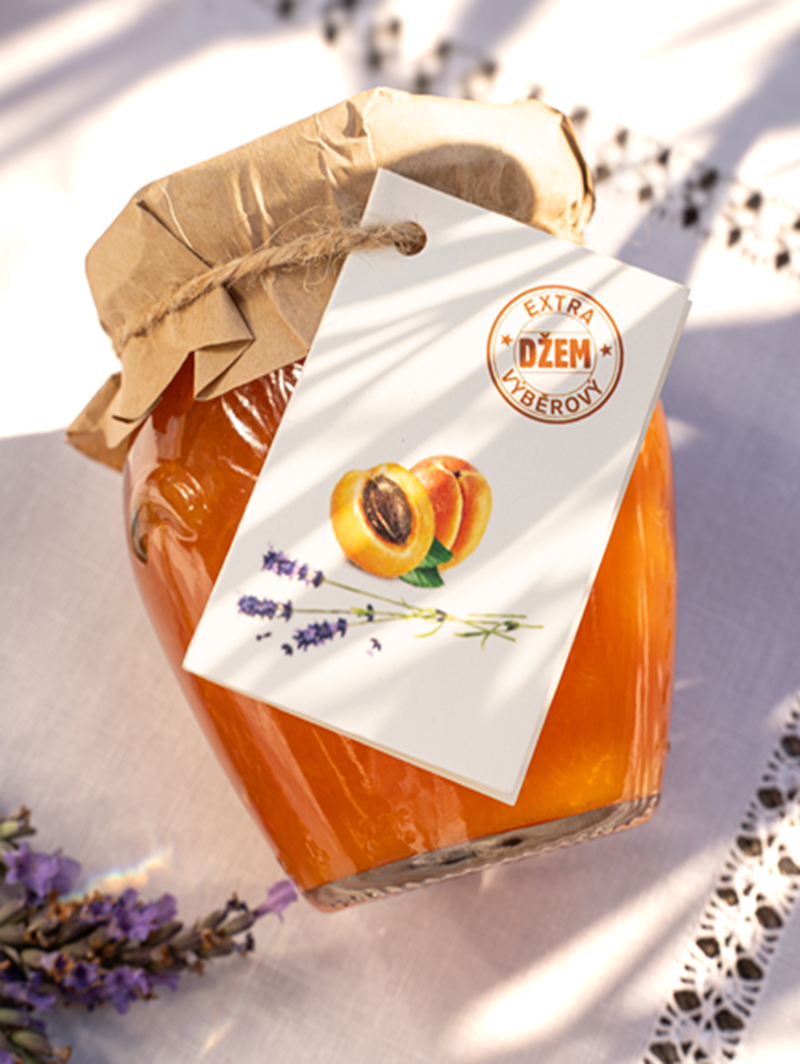 Džem meruňkový s levandulí